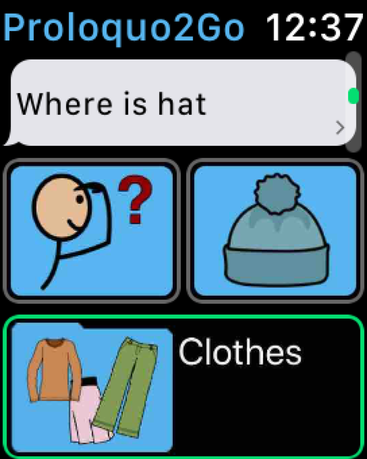 Selecting a Category