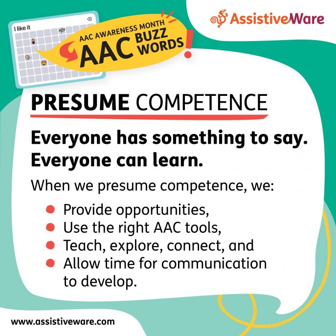 Presume competence