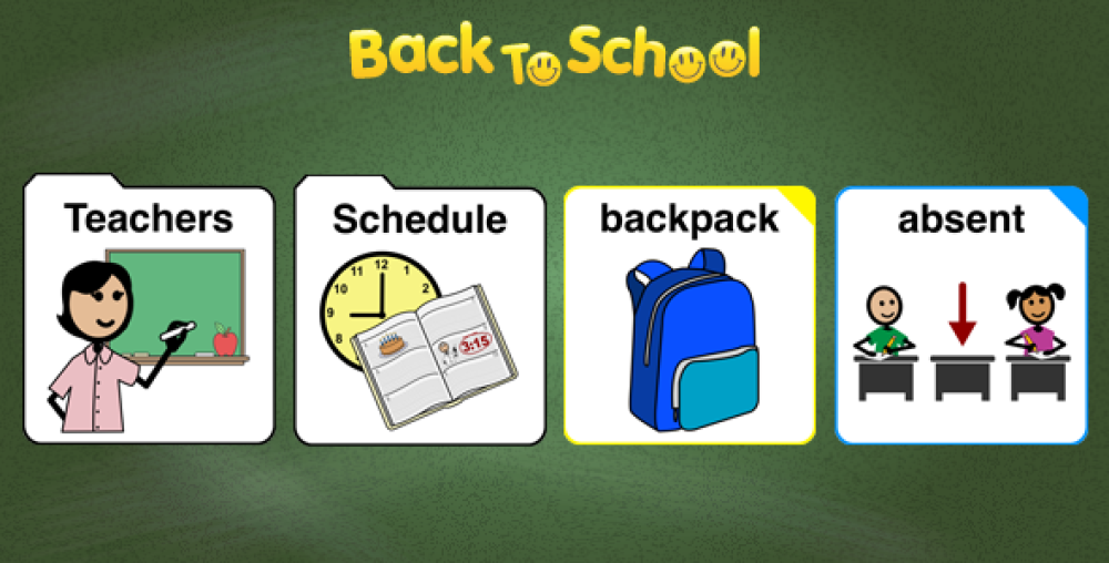 Back to School pictogrammes