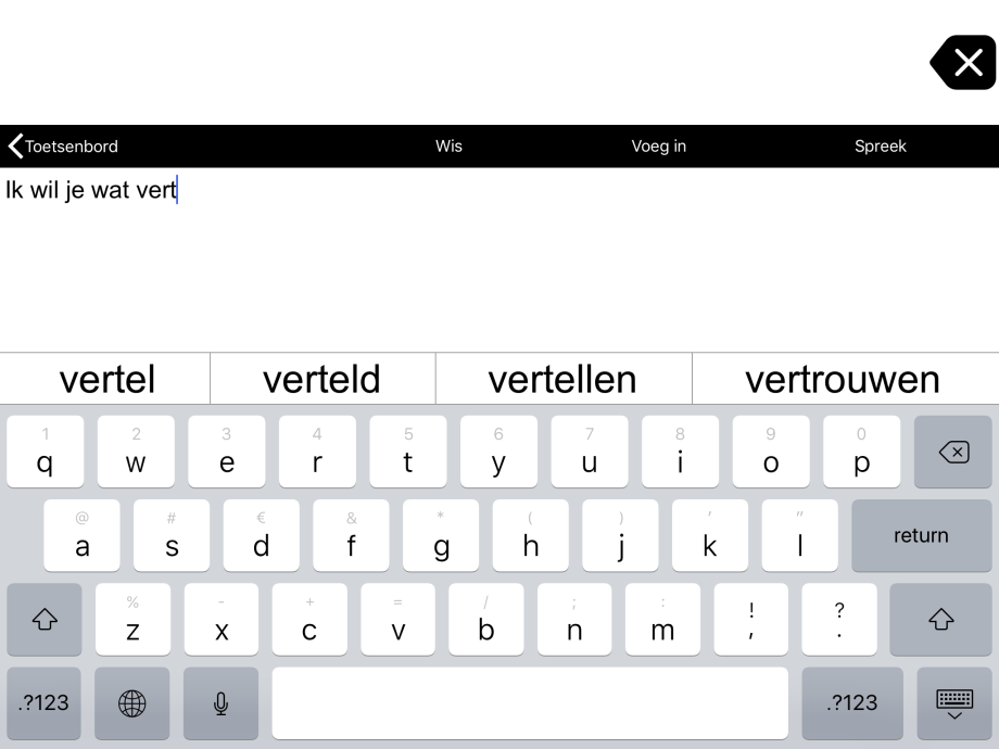 Toetsenbord-modus