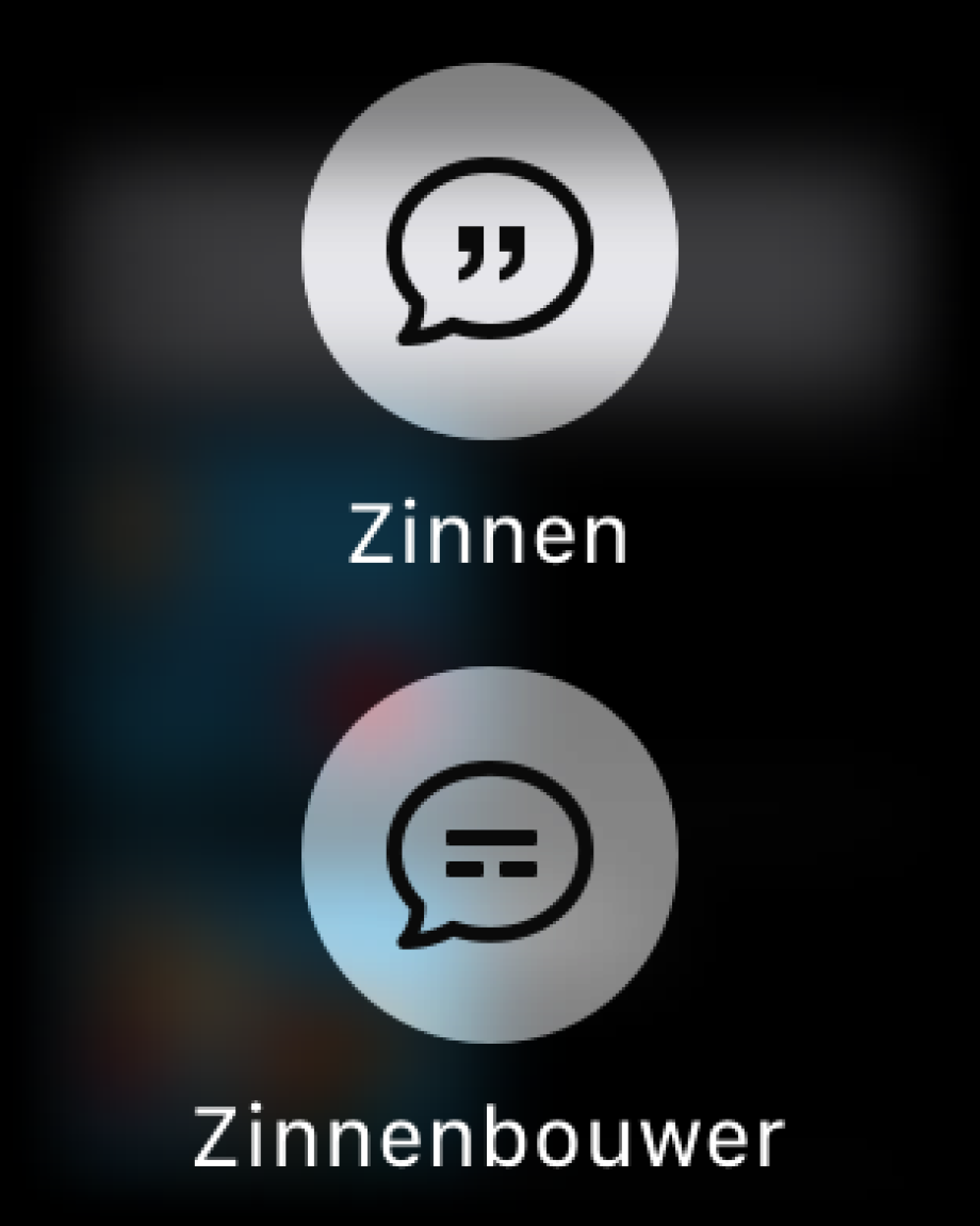 Kiezen tussen Zinnen en Zinnenbouwer.