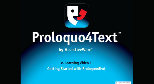 Part 1: Getting Started with Proloquo4Text
