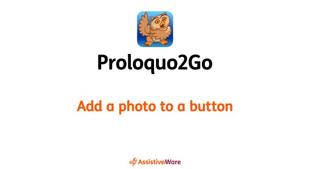 Play video "Add a photo to a button"