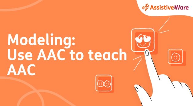 Modeling use AAC to teach AAC