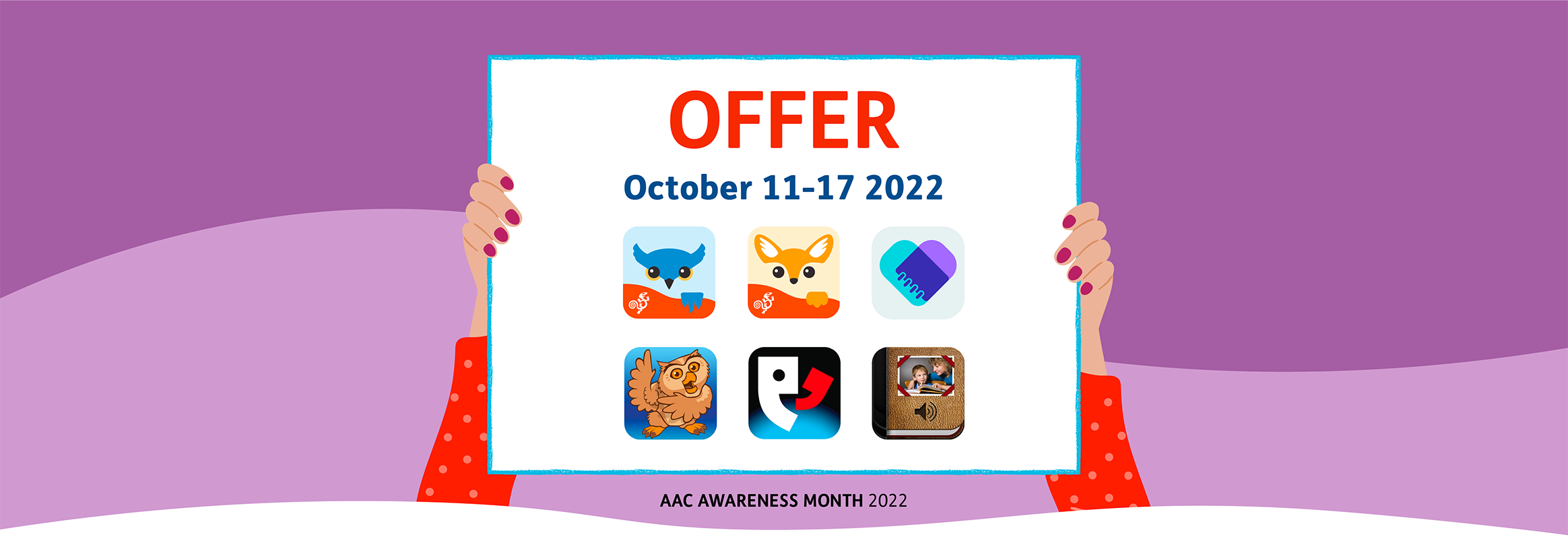 October discount Blog header