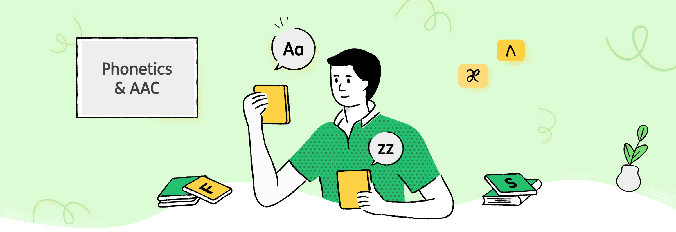 Teaching phonics to children who cannot speak