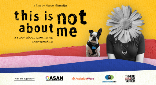 Poster for "This is not about me" film