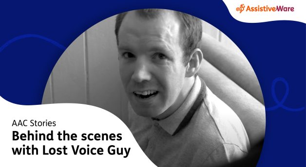 Behind the scenes lost voice guy