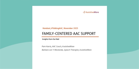 Family-centered AAC support: insights from the field
