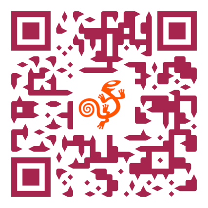 Code QR avec lien vers le site d’AssistiveWare