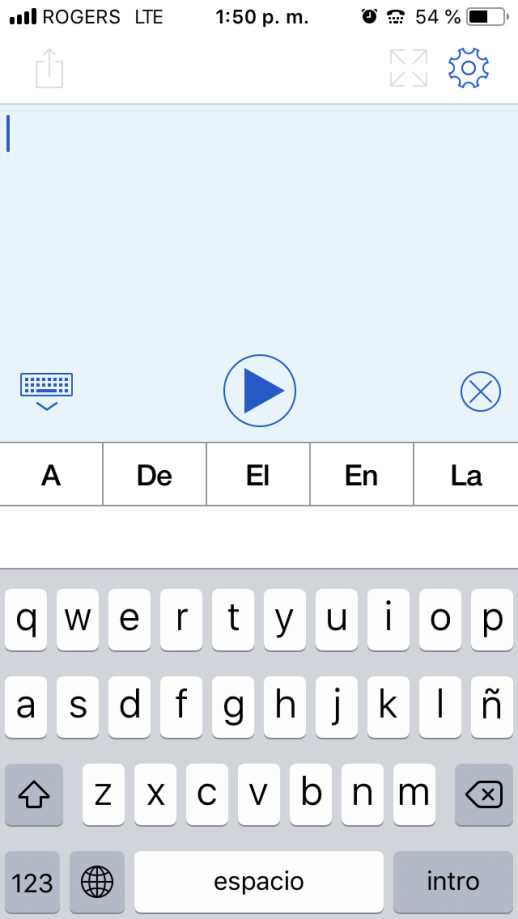 Proloquo4Text en iPhone y iPad y sus diferencias básicas.