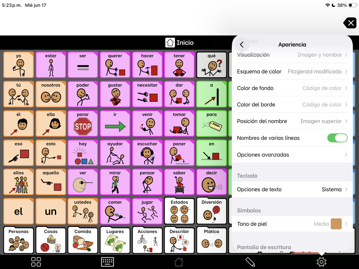 Apariencia P2 G