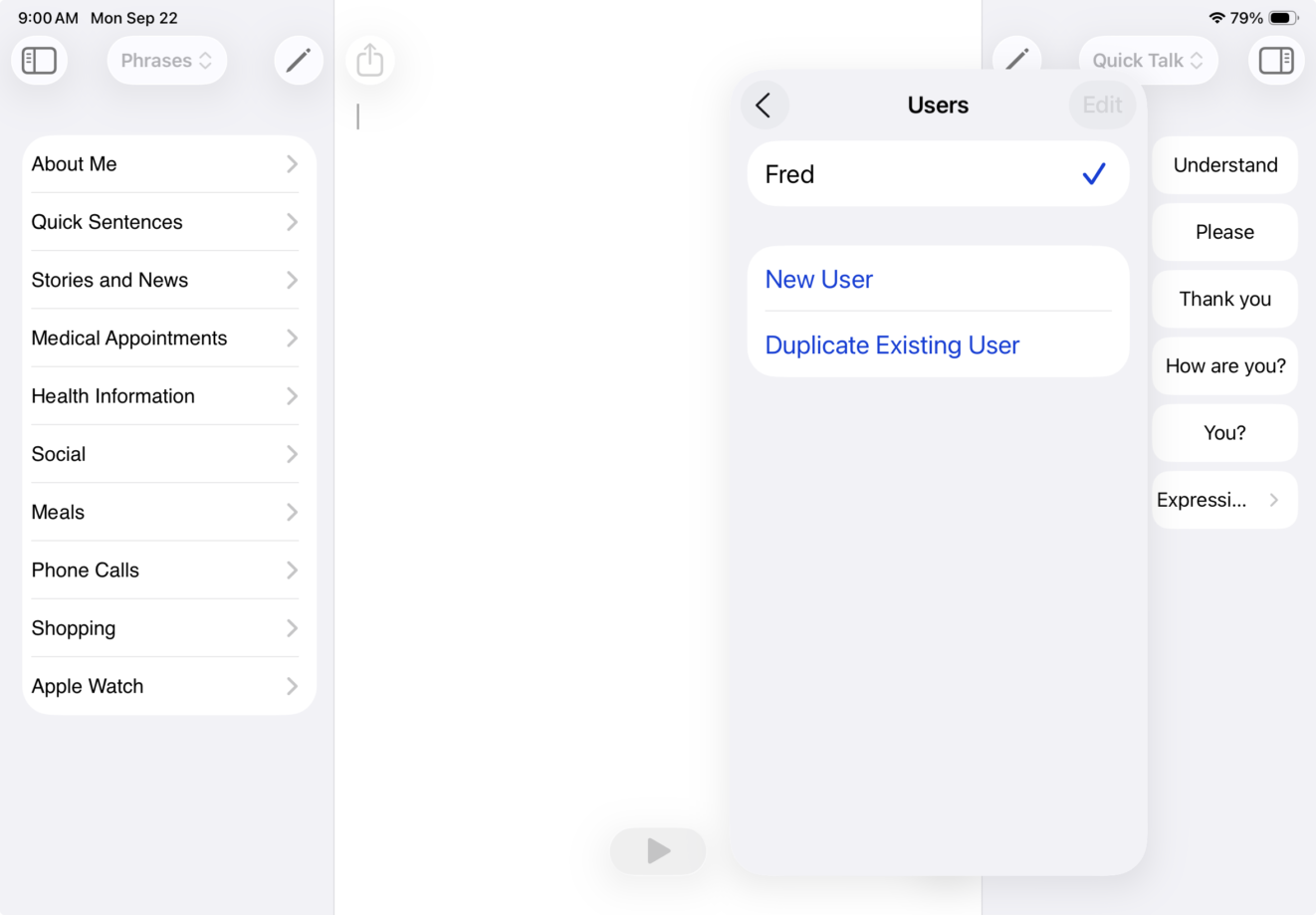 Create New User