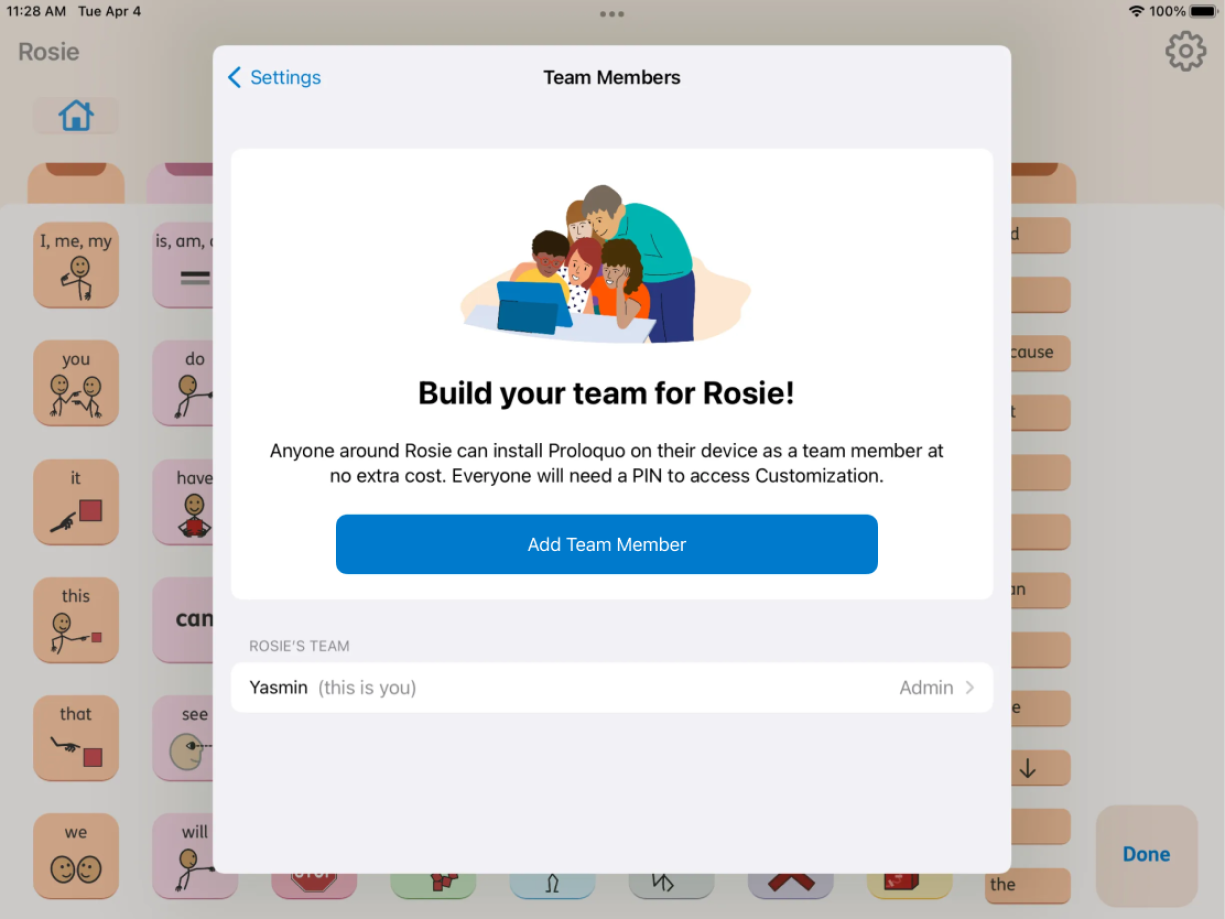 Edit Manage team support article