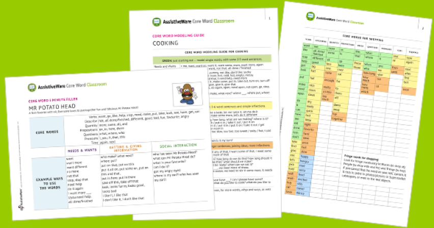 WOW & PAW example sheets