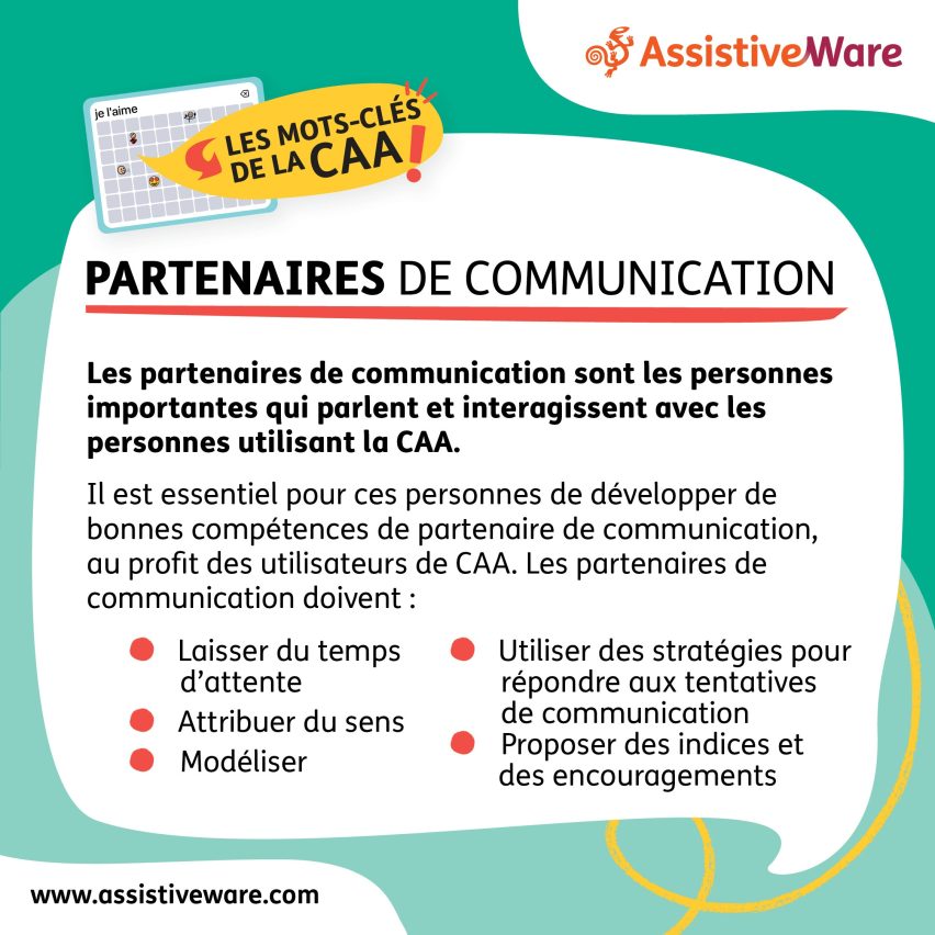 Les partenaires de communication