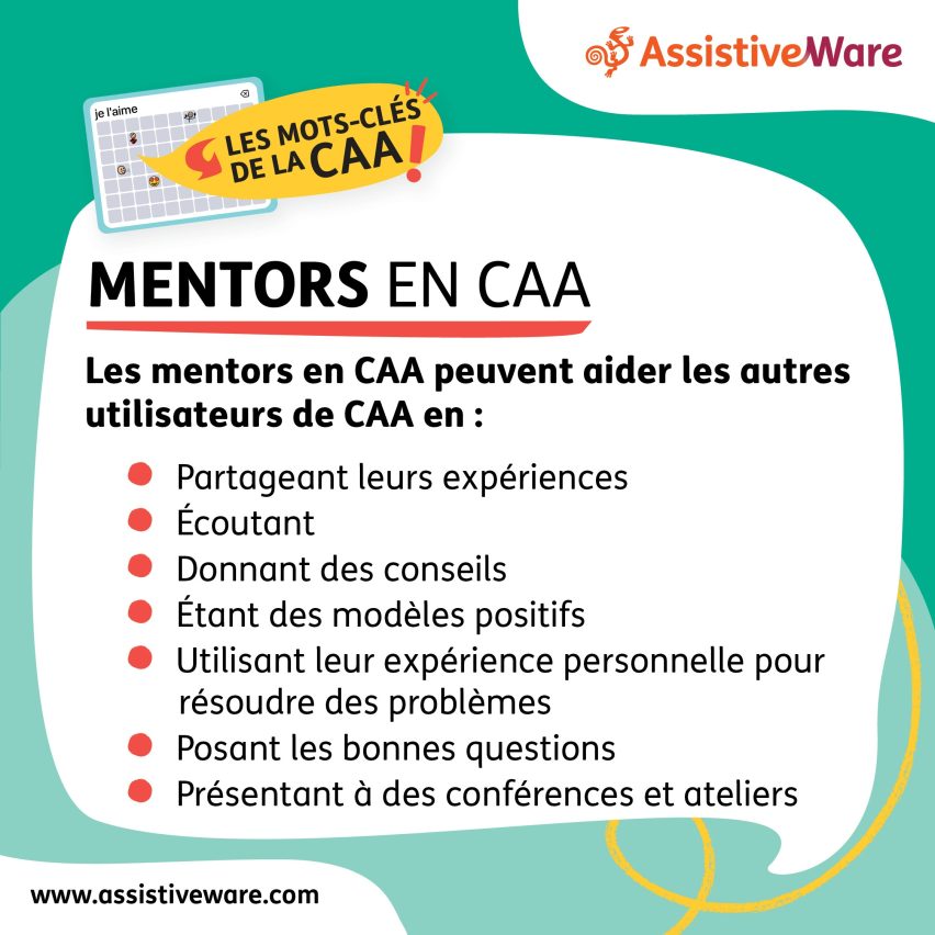 Les mentors de CAA