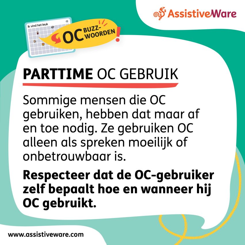 Parttime OC-gebruik