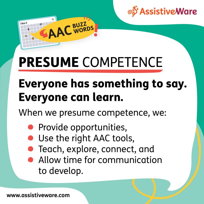 Presume competence