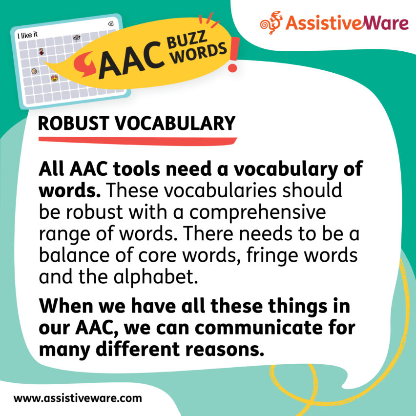 Robust vocabulary