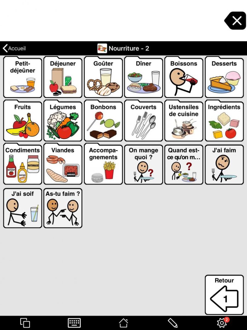 Vocabulary pictures