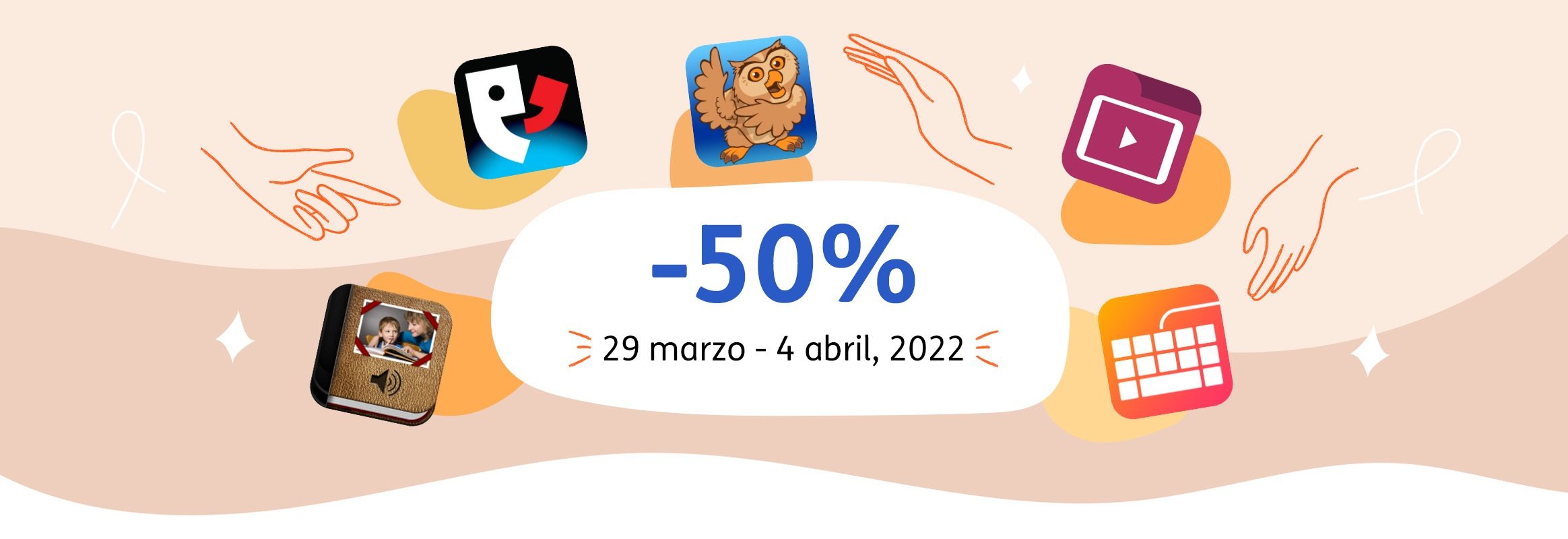 El descuento del 50 % estará en vigor desde el martes 29 de marzo hasta el 4 de abril 2022