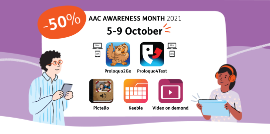AAC Awareness Month 2021 discount