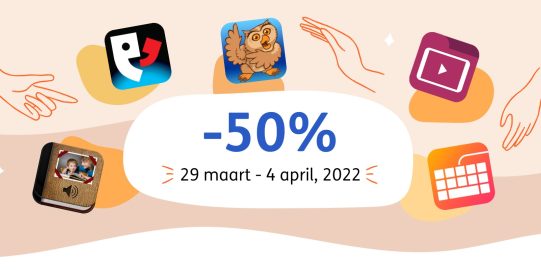 50% korting AssistiveWare OC apps