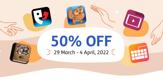 50% off AAC apps 29 March - 04 April 2022