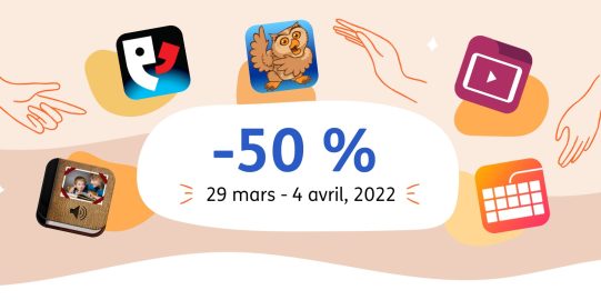 La réduction de 50 % sera en vigueur dans le monde entier du mardi 29 mars au 4 avril.