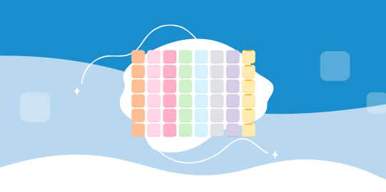 Illustration of the Proloquo grid