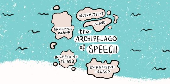 Archipelago of speech blog header