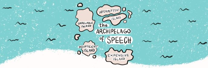Archipelago of speech blog header
