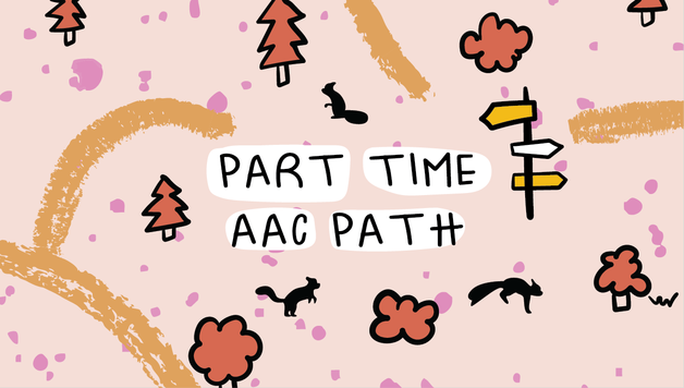 Part Time AAC Path The Landof Communication Map02