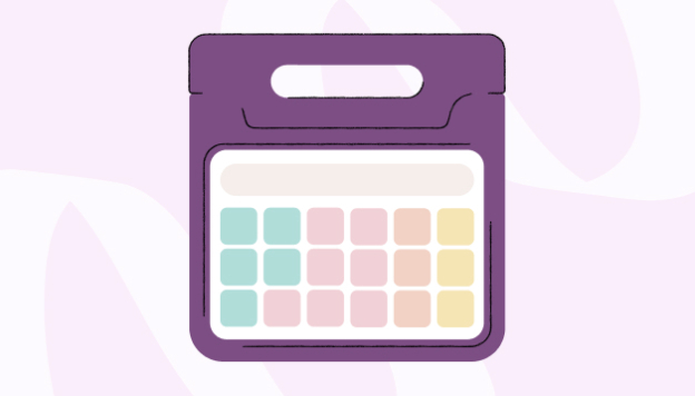 Illustration of an iPad in a case